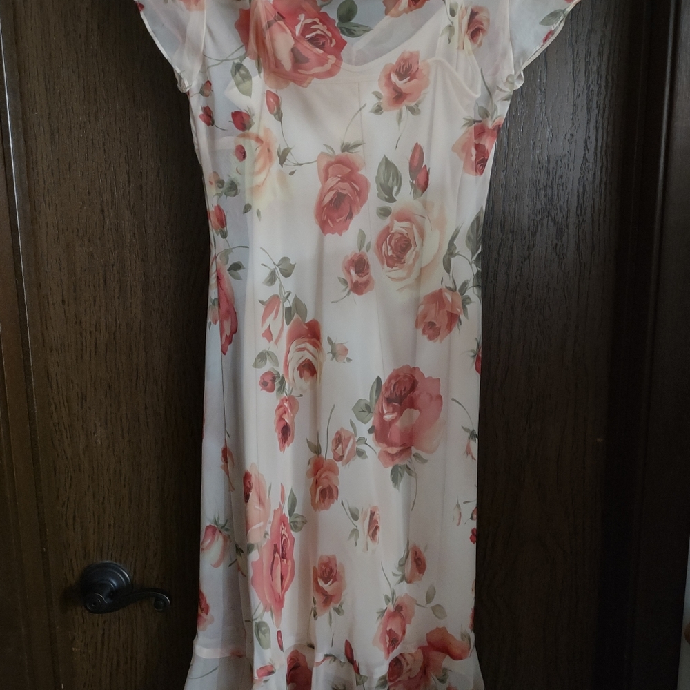 Vintage Y2K Floral Dress - Picture 4 of 4
